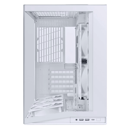 Lian Li O11 Dynamic Mini V2 Flow Mid Tower Gaming Case - White 
